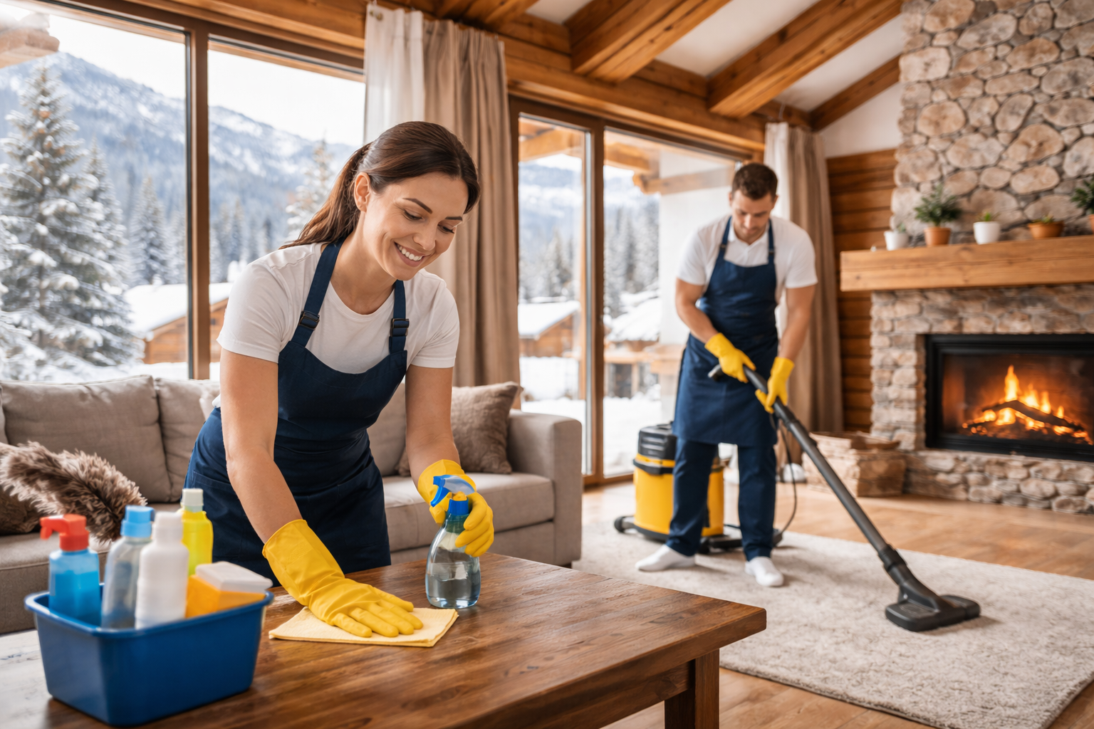 Service de Ménage à montgenevre appartement et chalet la meilleur