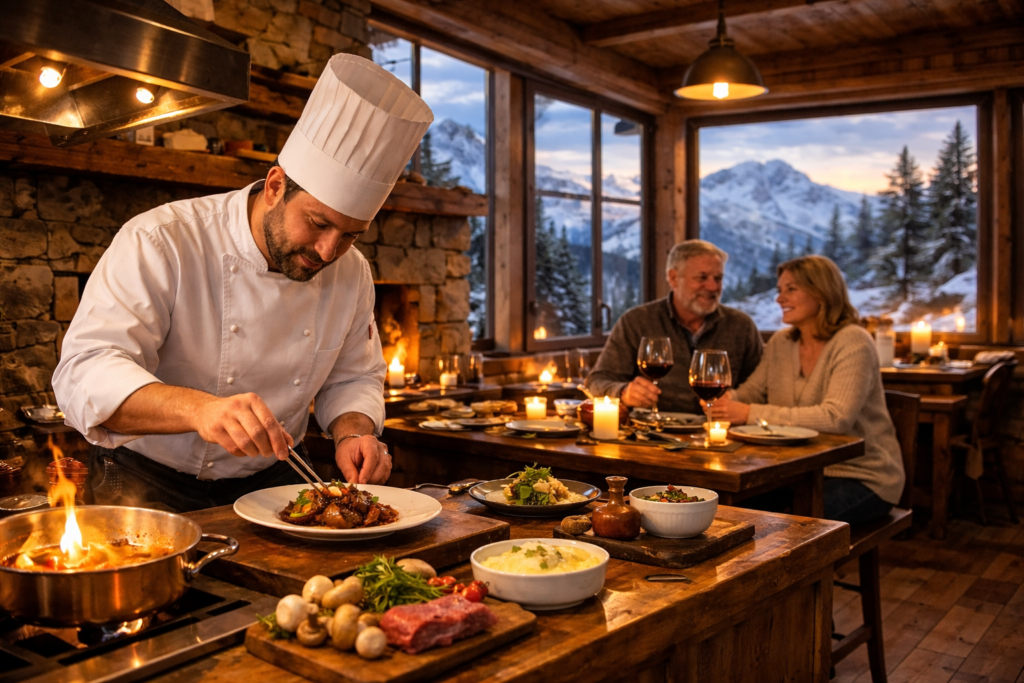 chef à domicile et Conciergerie à Montgenèvre Hautes-Alpes