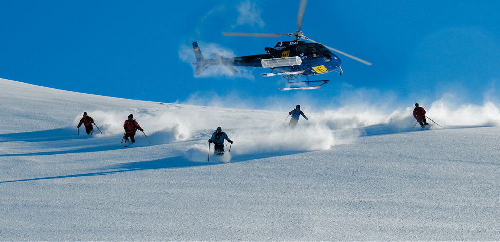 Héliski et Ski Hors-Piste en Hélicoptère dans les Alpes